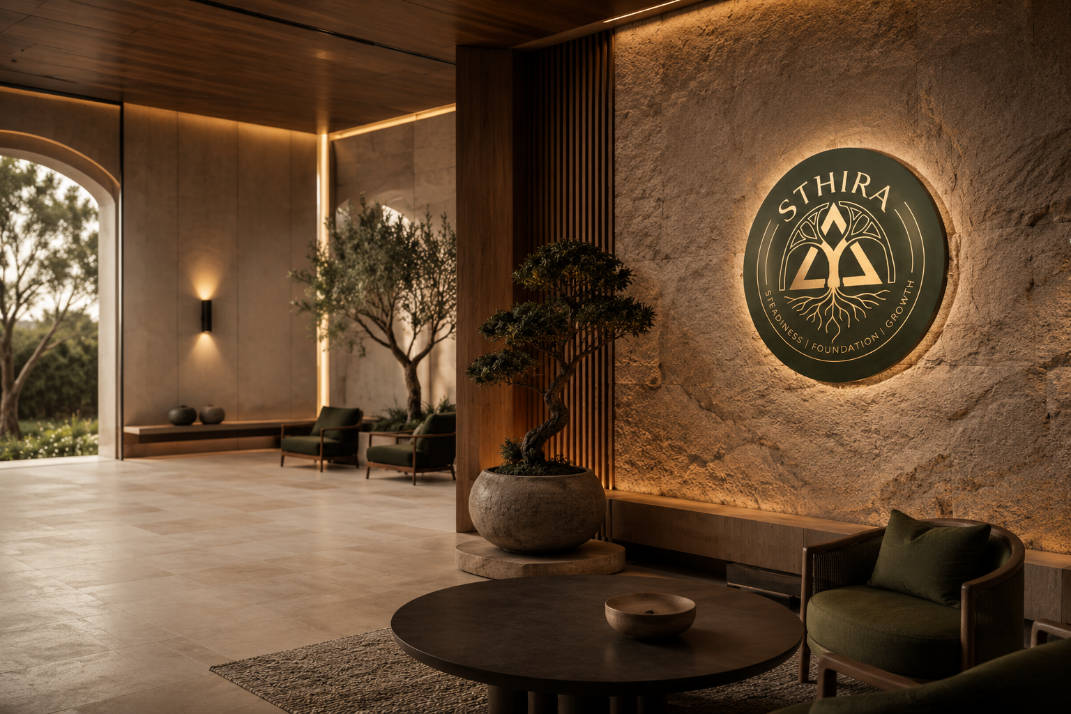 STHIRA reception and philosophy space